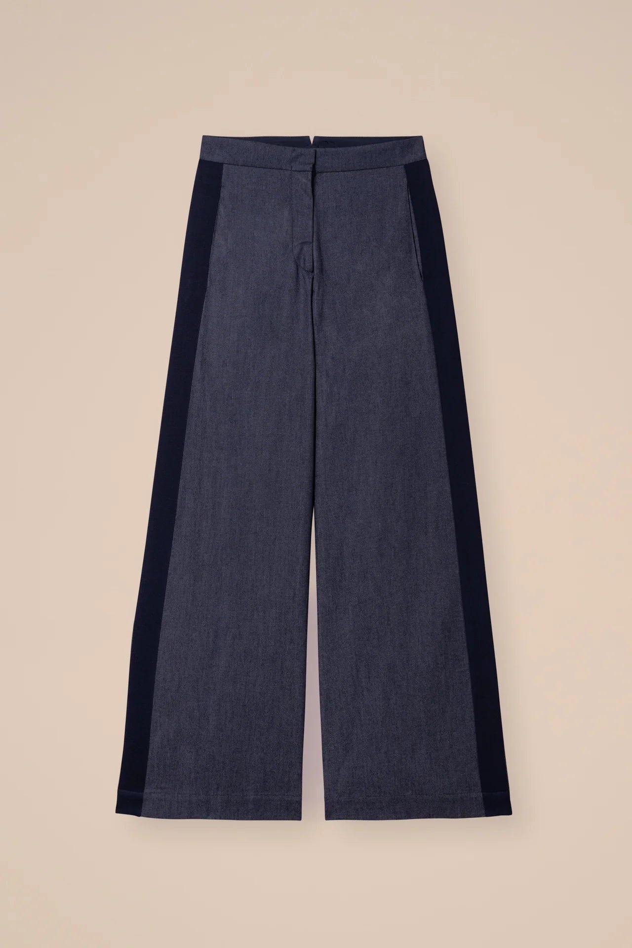 Gaia Denim Flared Pants