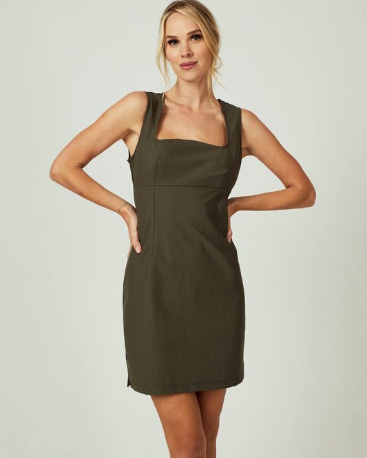 Infinity Square Neck Dress