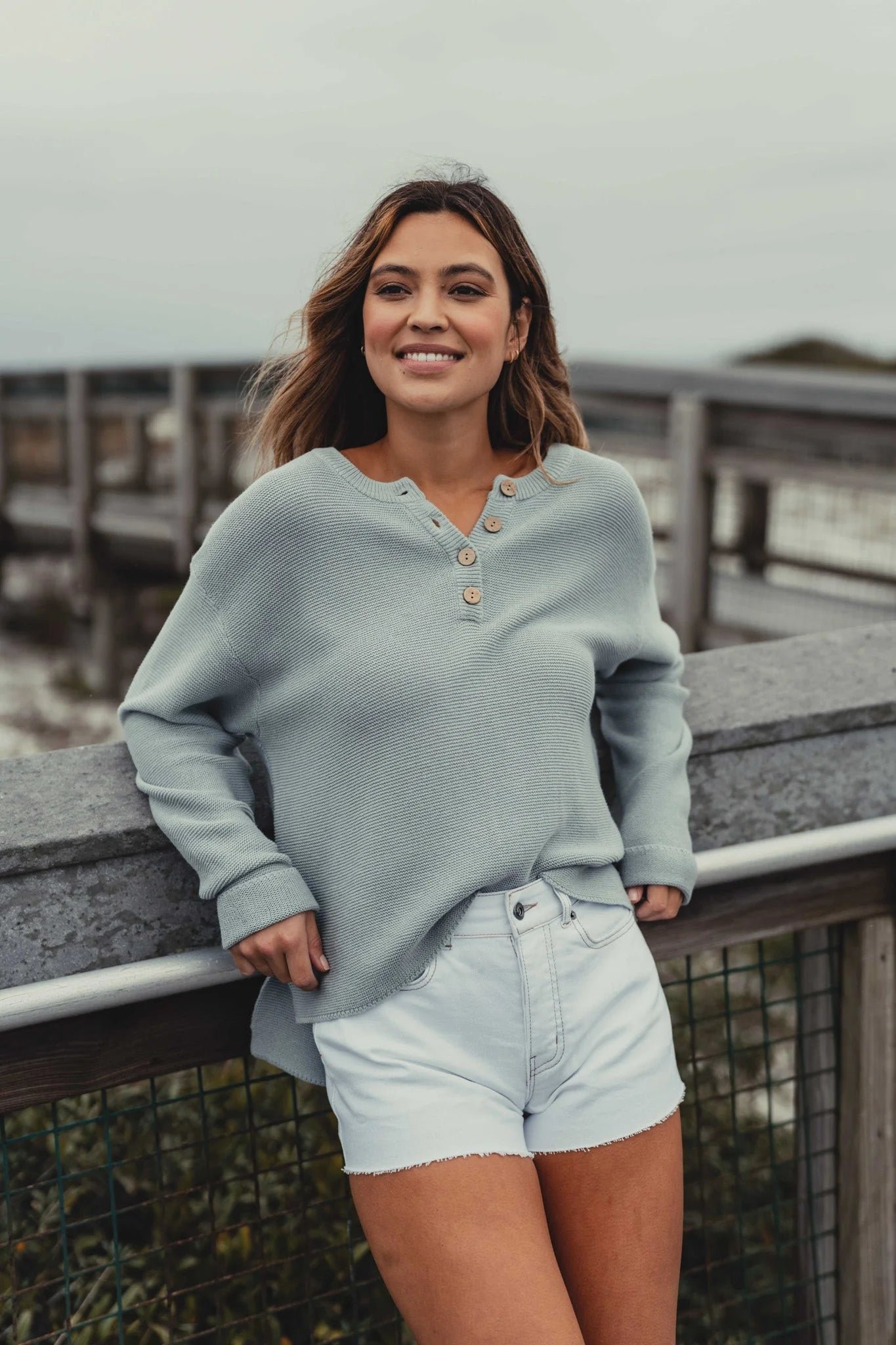 Cut Off Short in White